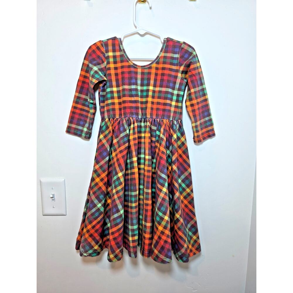 Alice + Ames Multicolor Gingham Ballet Dress Size 6T